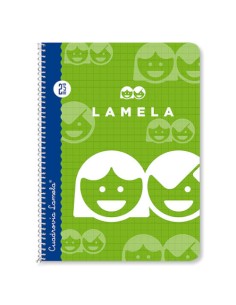CUADERNO BASICO FORMATO 4º 40 HOJAS RAYADO 3 MM SURTIDOS LAMELA 07003